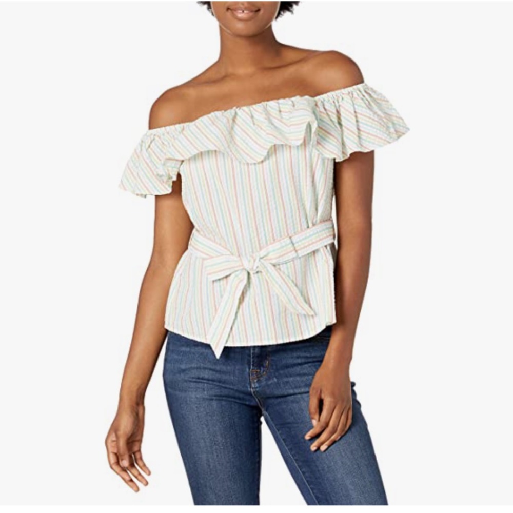 NWT Ali & Jay Striped Top